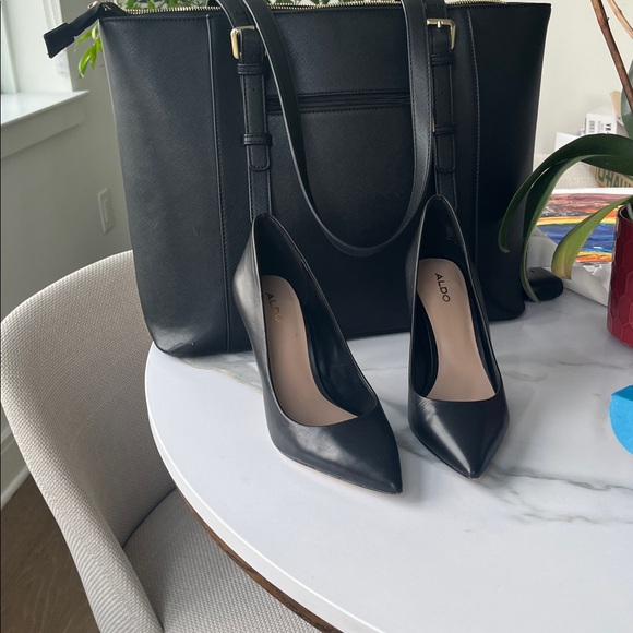 ALDO Classic Black High Heels - Picture 12 of 14